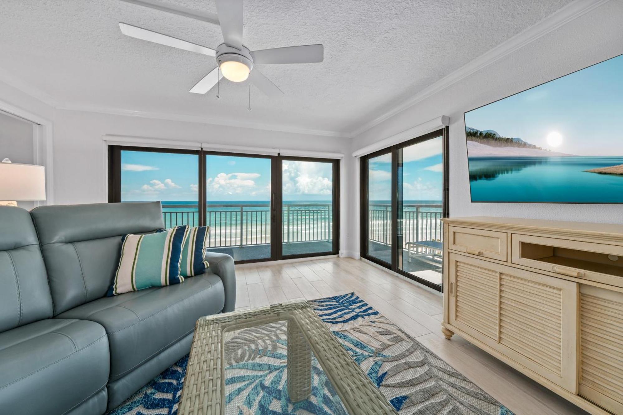Corner Oceanfront Views With Wrap Around Balcony Located On The No-drive Beach! Holiday home New Smyrna Beach