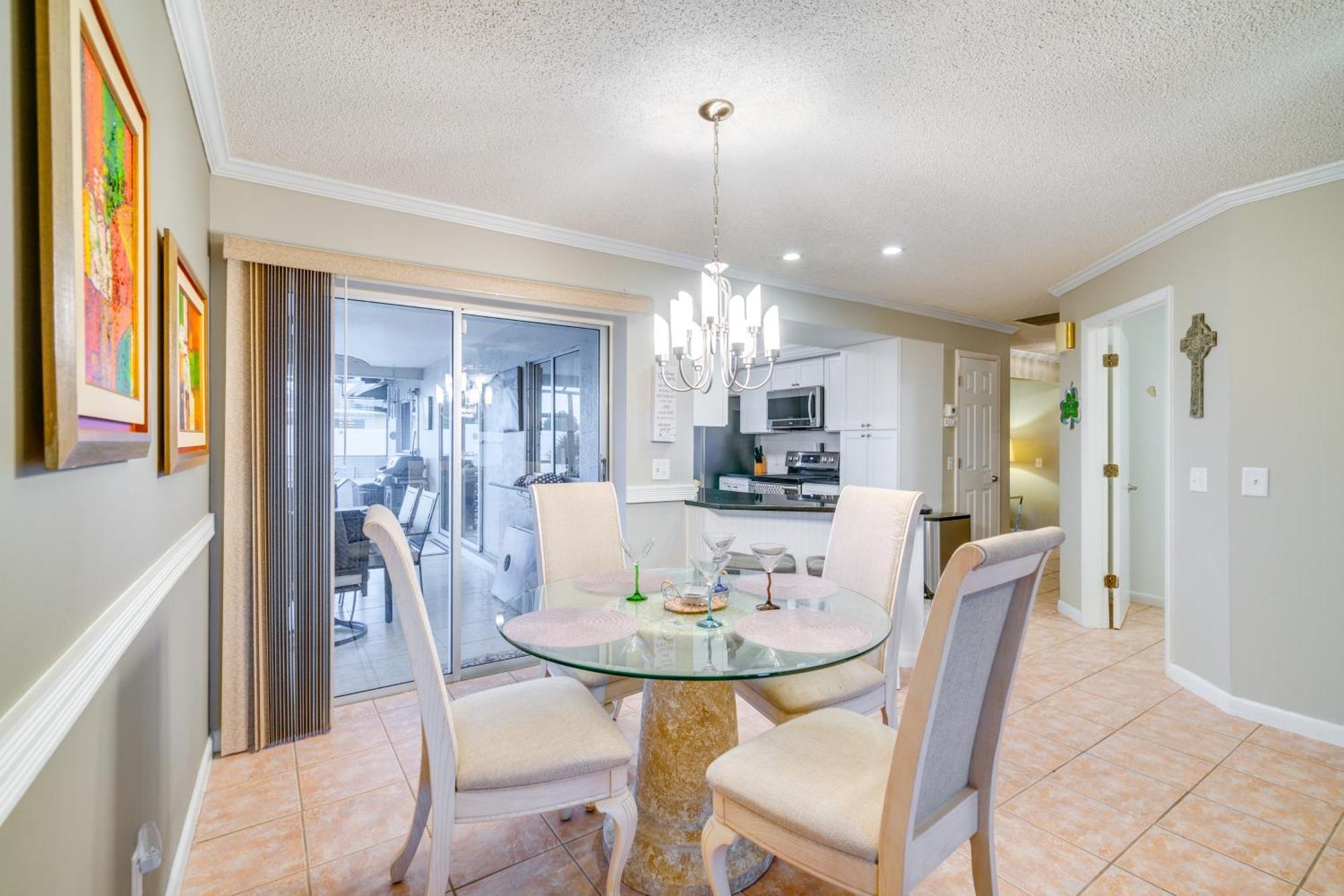 Canal-front With Dock And Lanai In Cape Coral!