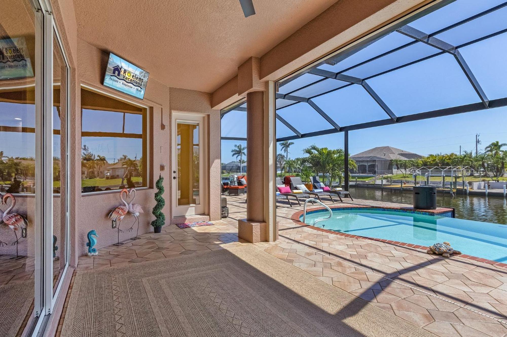 Holiday home Heated Saltwater Pool, Dock, Gulf Access - Infinity Coral - Roelens *