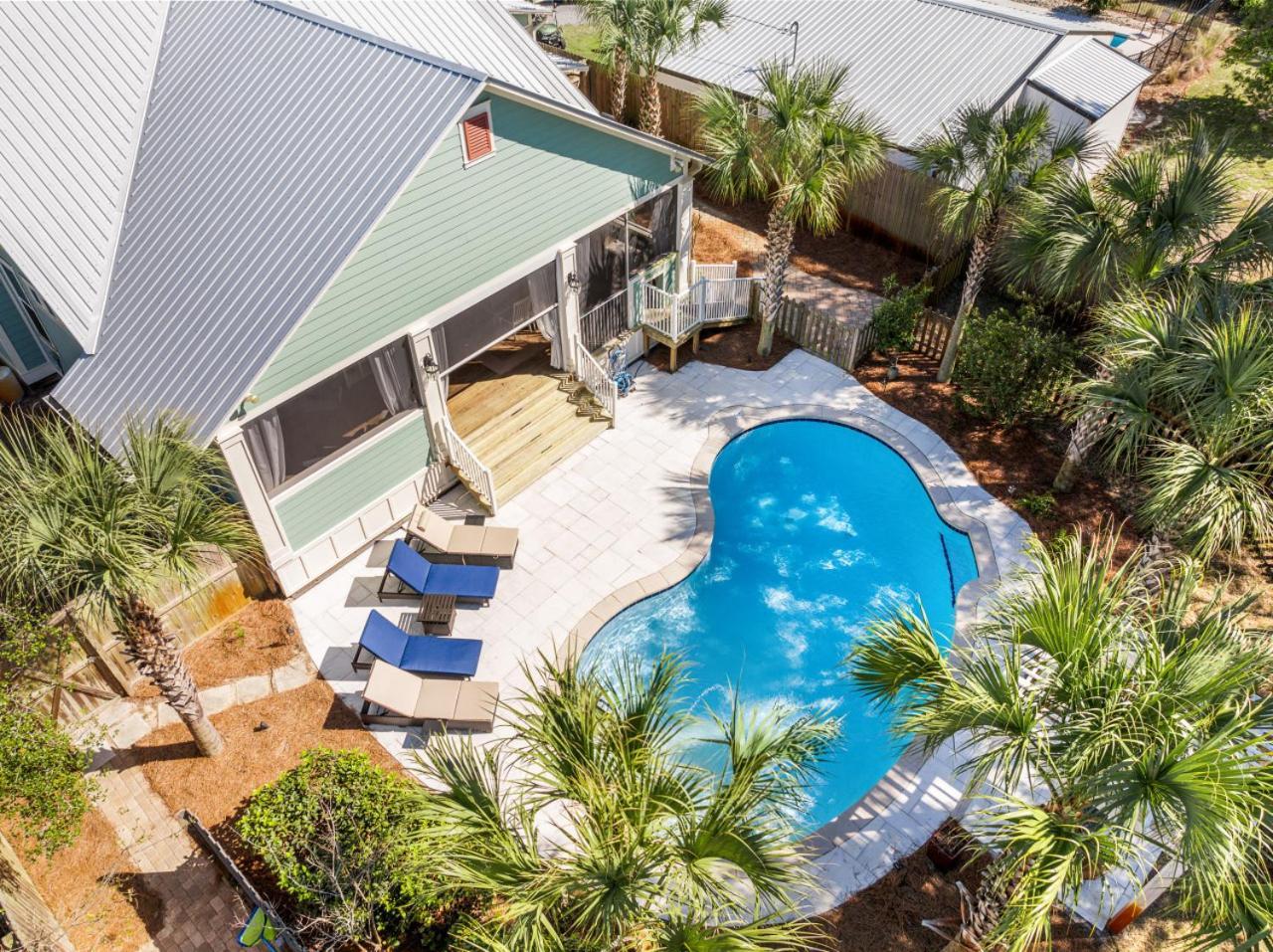Surfing Turtle Private Pool Golf Cart Game Holiday home Inlet Beach