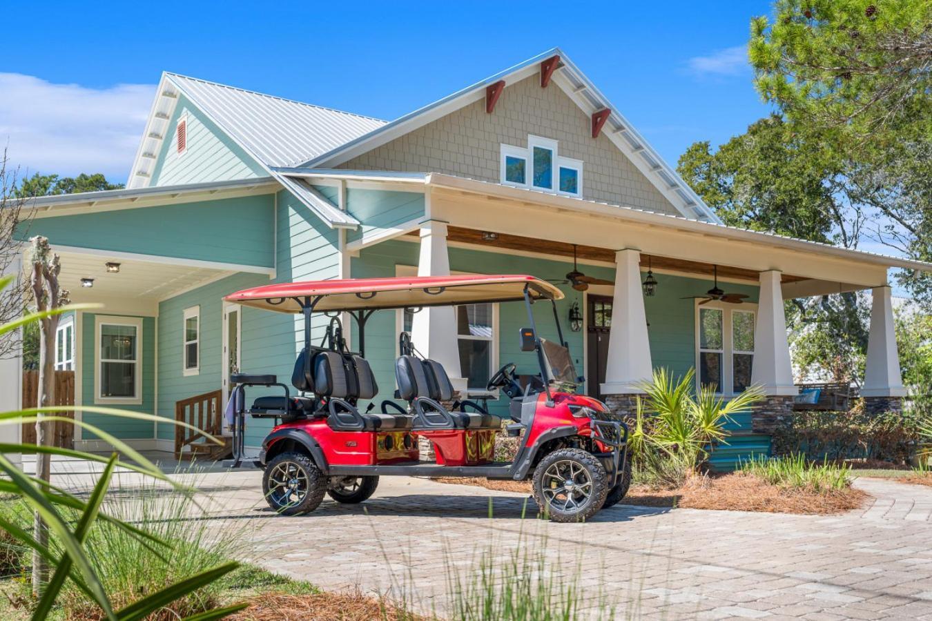 Surfing Turtle Private Pool Golf Cart Game *