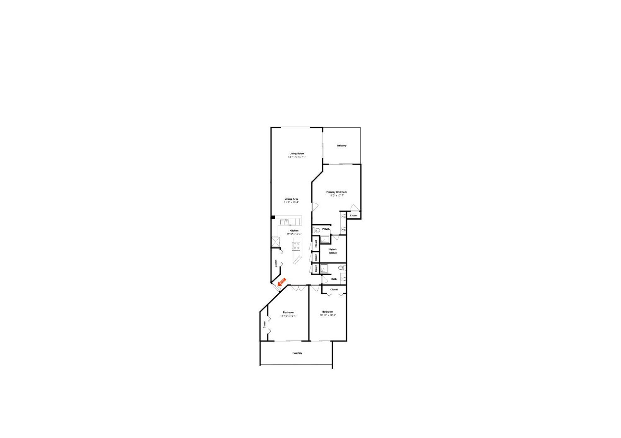 Windjammer 412 Apartment *