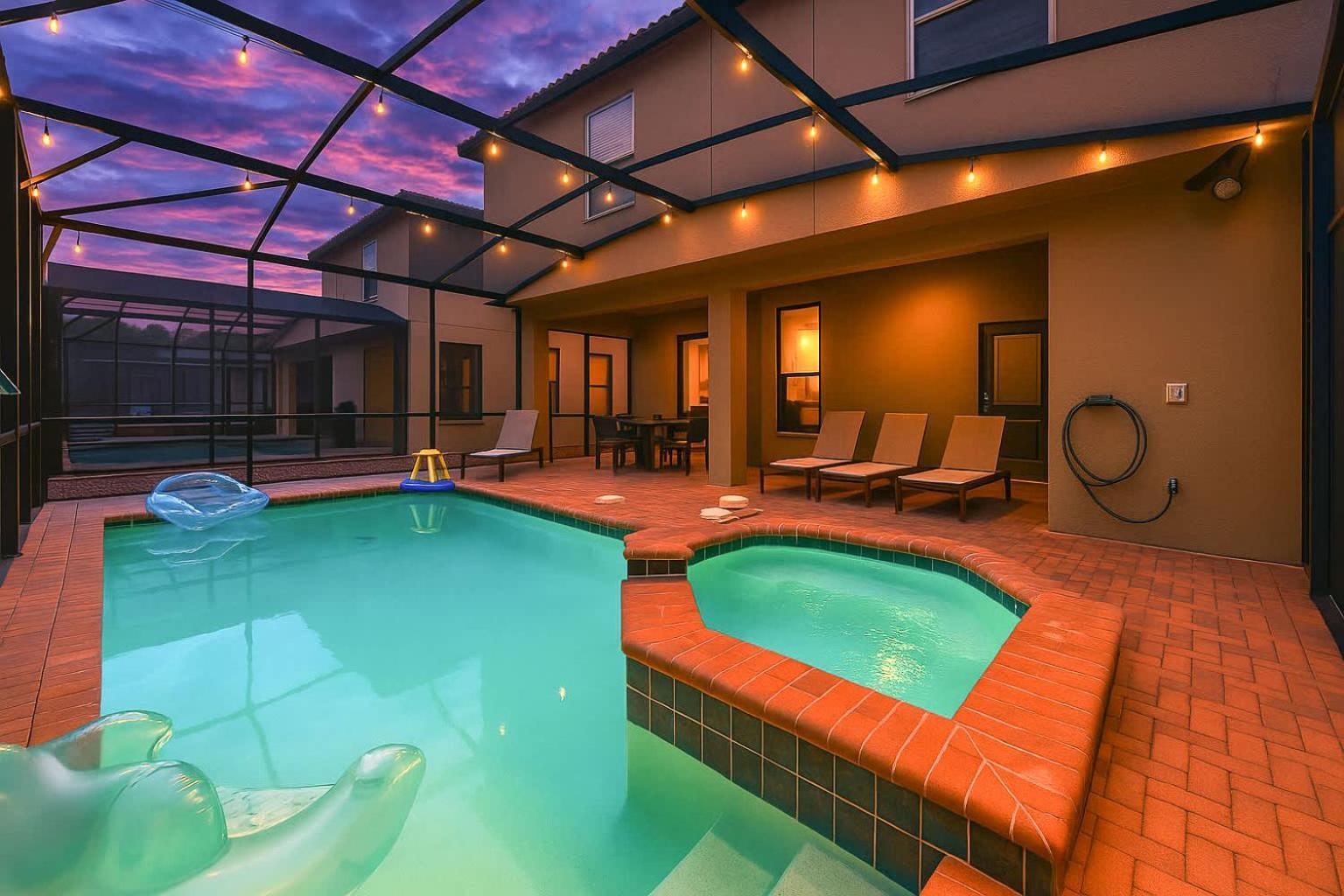 Heated Pool Game Free 9mi Kissimmee