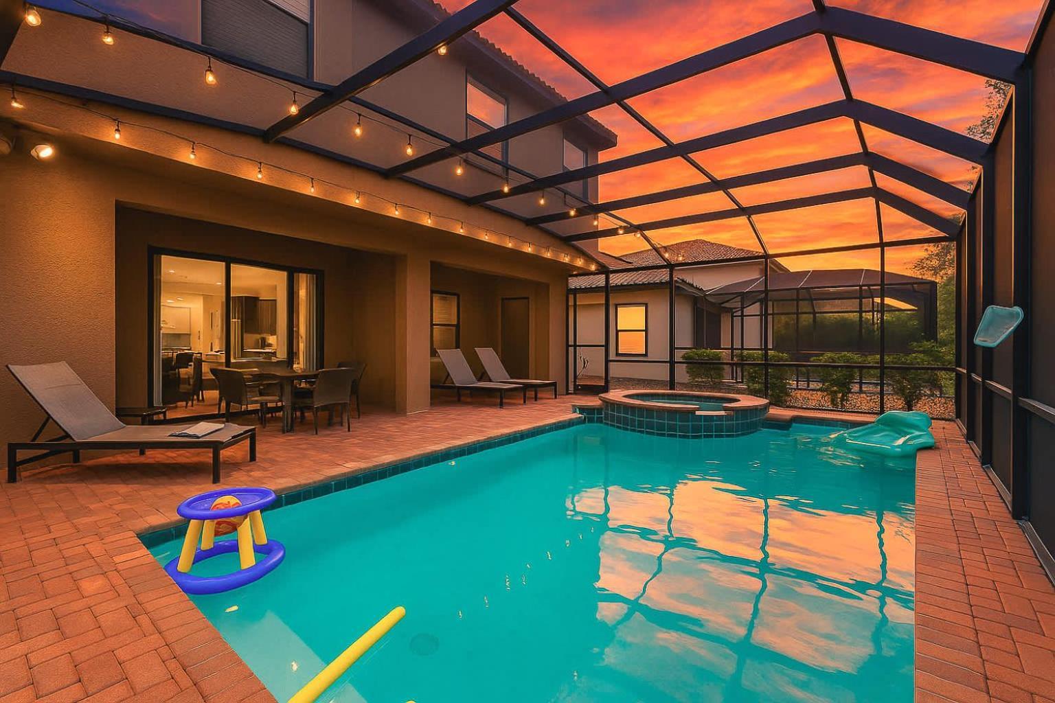 Heated Pool Game Free 9mi * Kissimmee