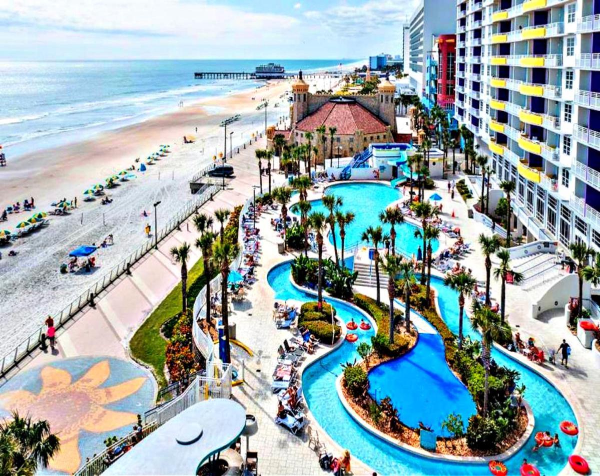 1 Bedroom Direct Oceanfront Wyndham Ocean Walk - Daytona Funland 703 Daytona Beach