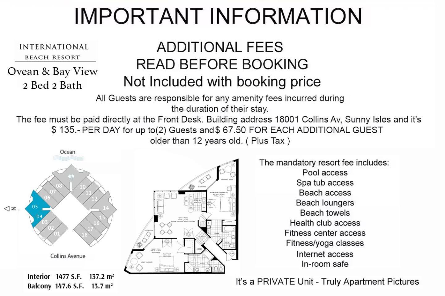 Trump Intl 2 Bedroom 1600 Sqf Ocean And Bay View *