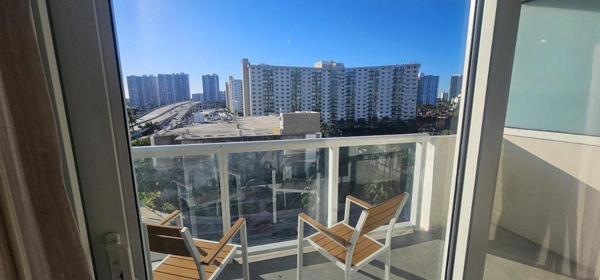 View With Balcony On The Apartment *