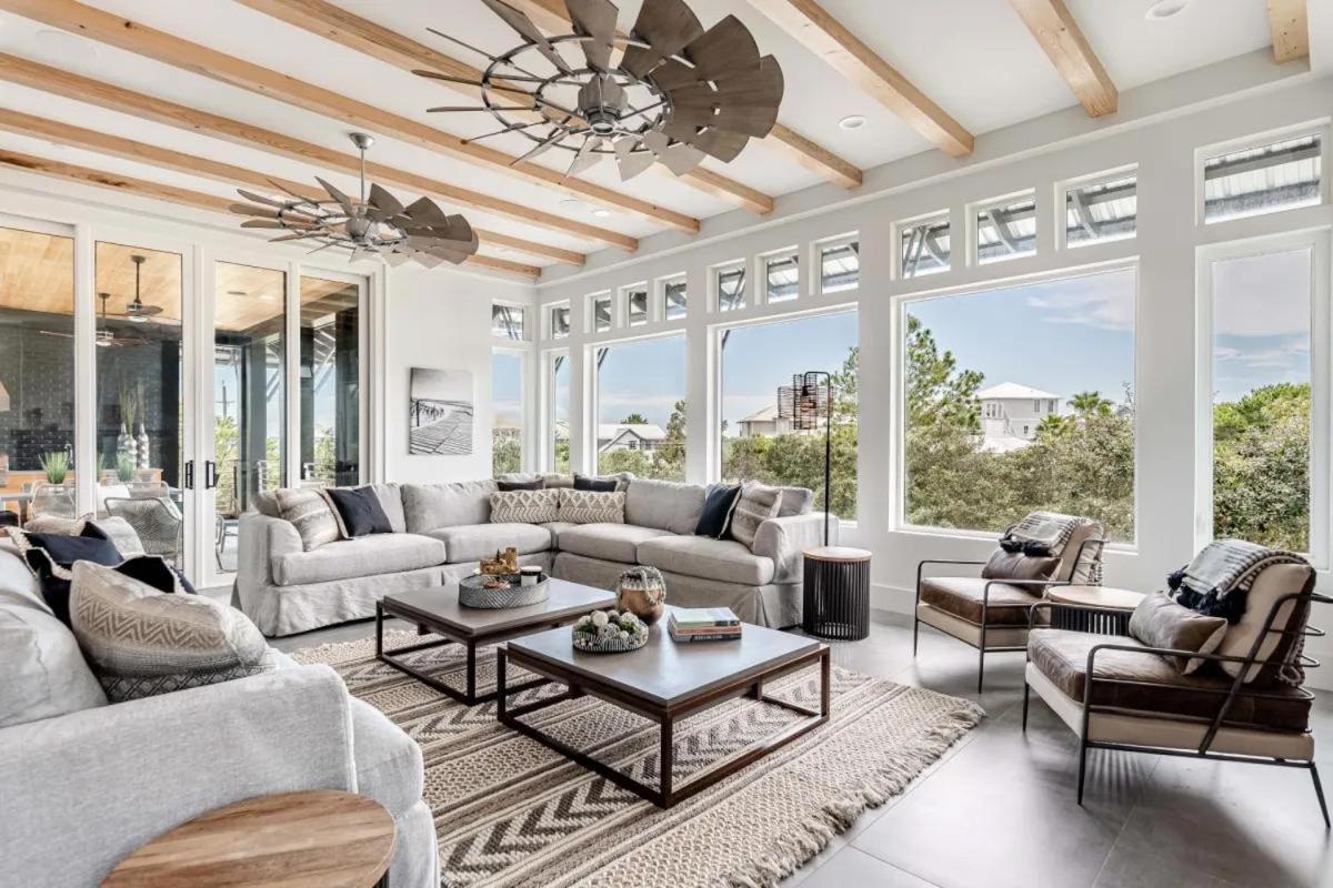 30A Beach Gem Mansion W/ Pool, Golf Cart & Bikes! * Santa Rosa Beach