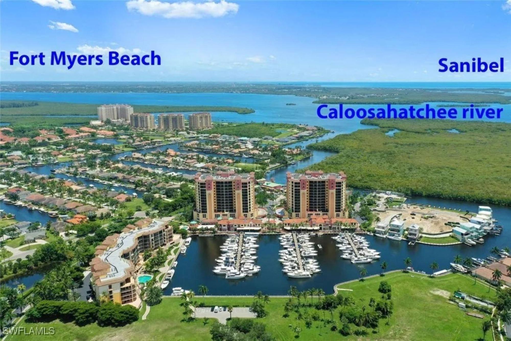 Vista Del Mar At Cape Harbour Marina, 10th Floor Luxury Condo, King Bed, Views! * Cape Coral
