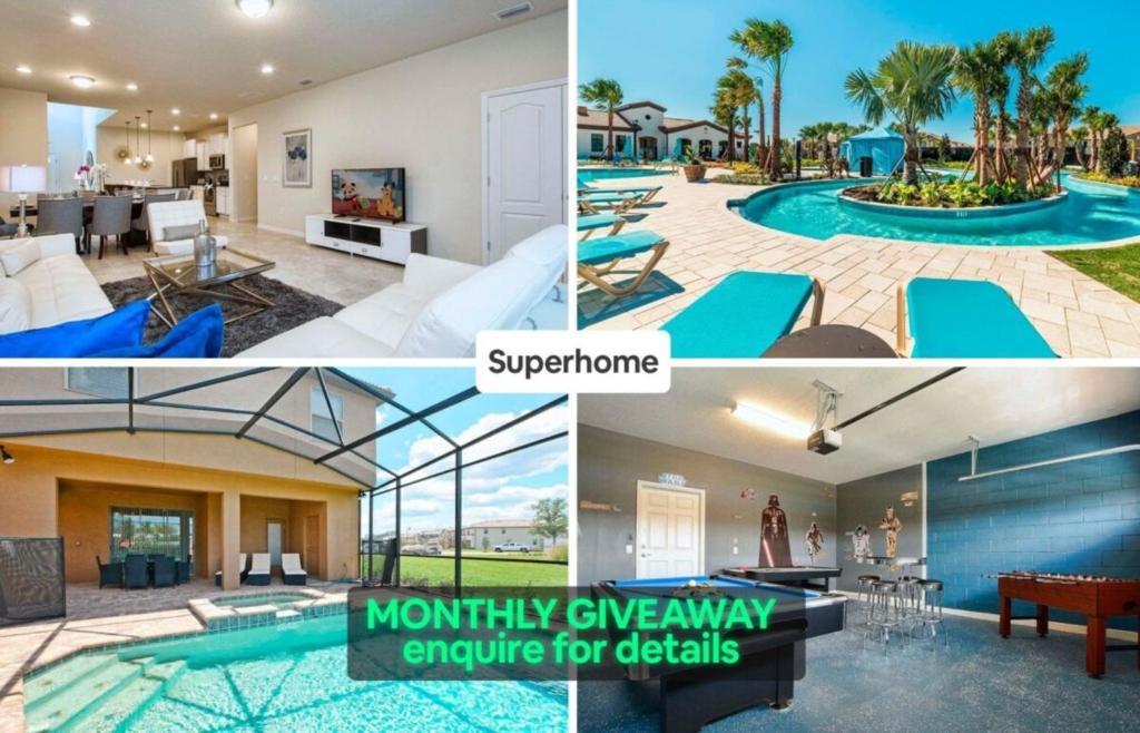 Villa Luxury Windsor Resort Near Disney Oversize Pool Kissimmee