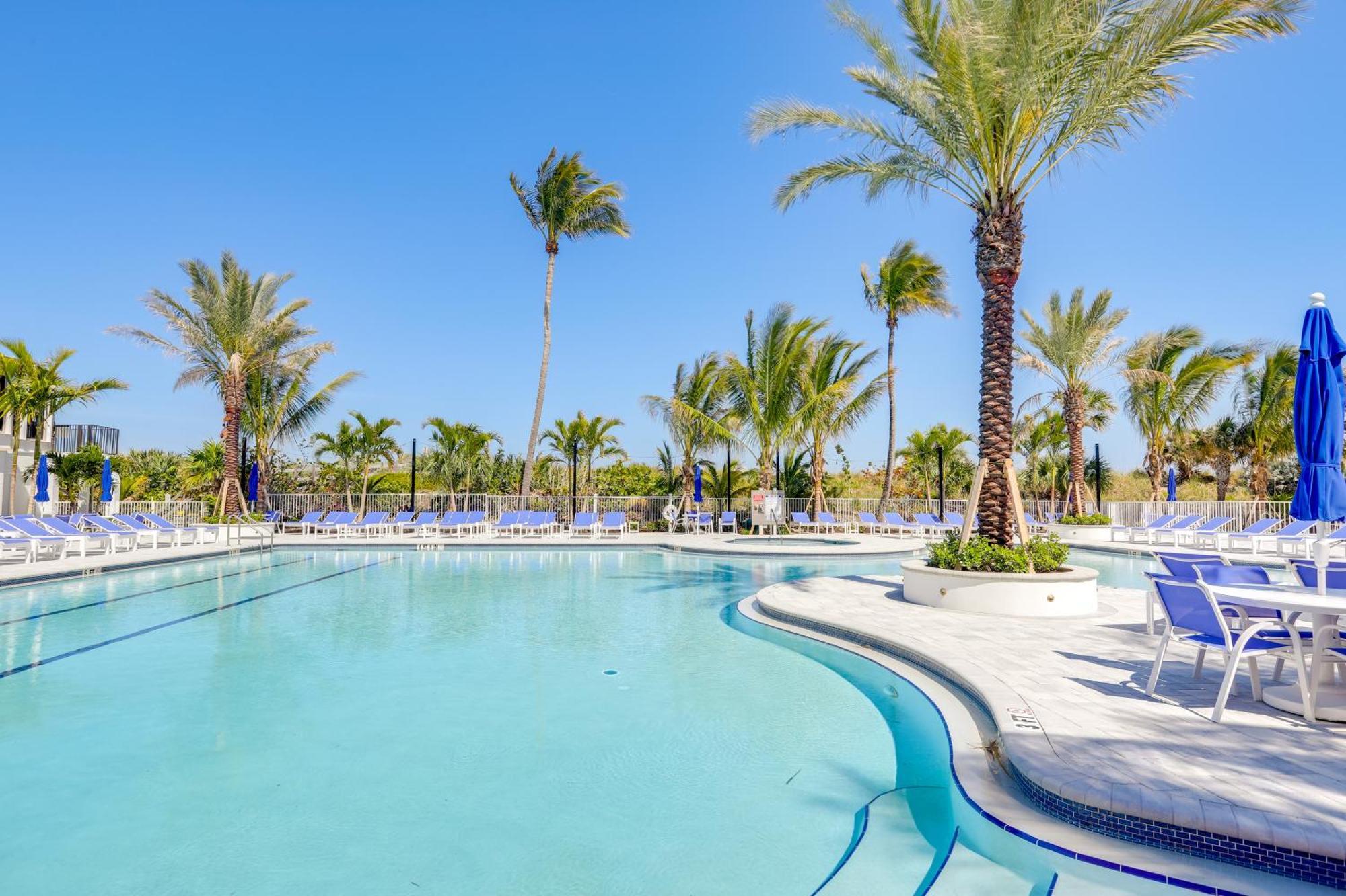 Sunny Ocean Village Community Pool Fort Pierce