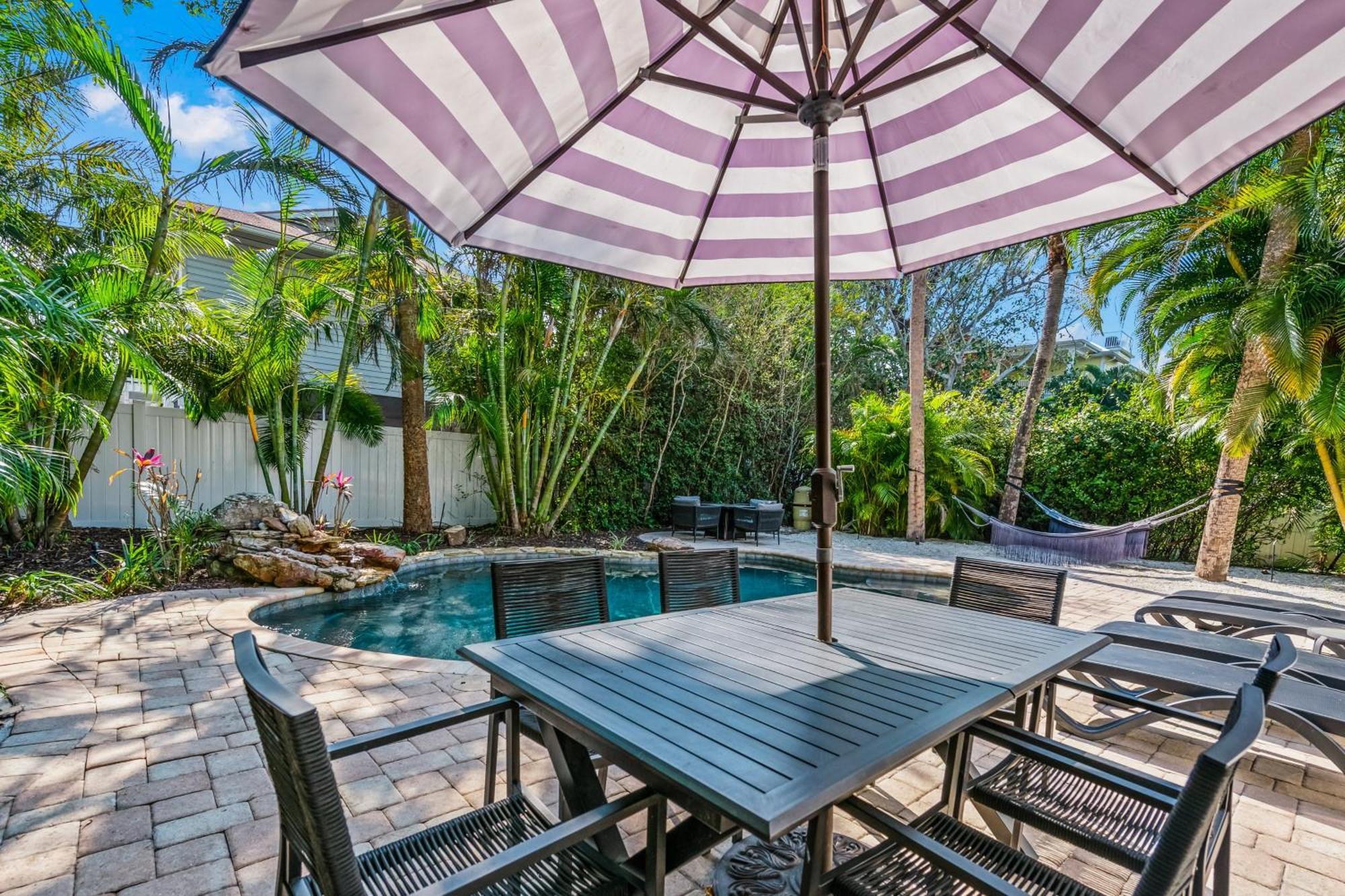 Sandy Pants - Designer Chic Steps To Backyard Oasis W Heated Pool * Anna Maria