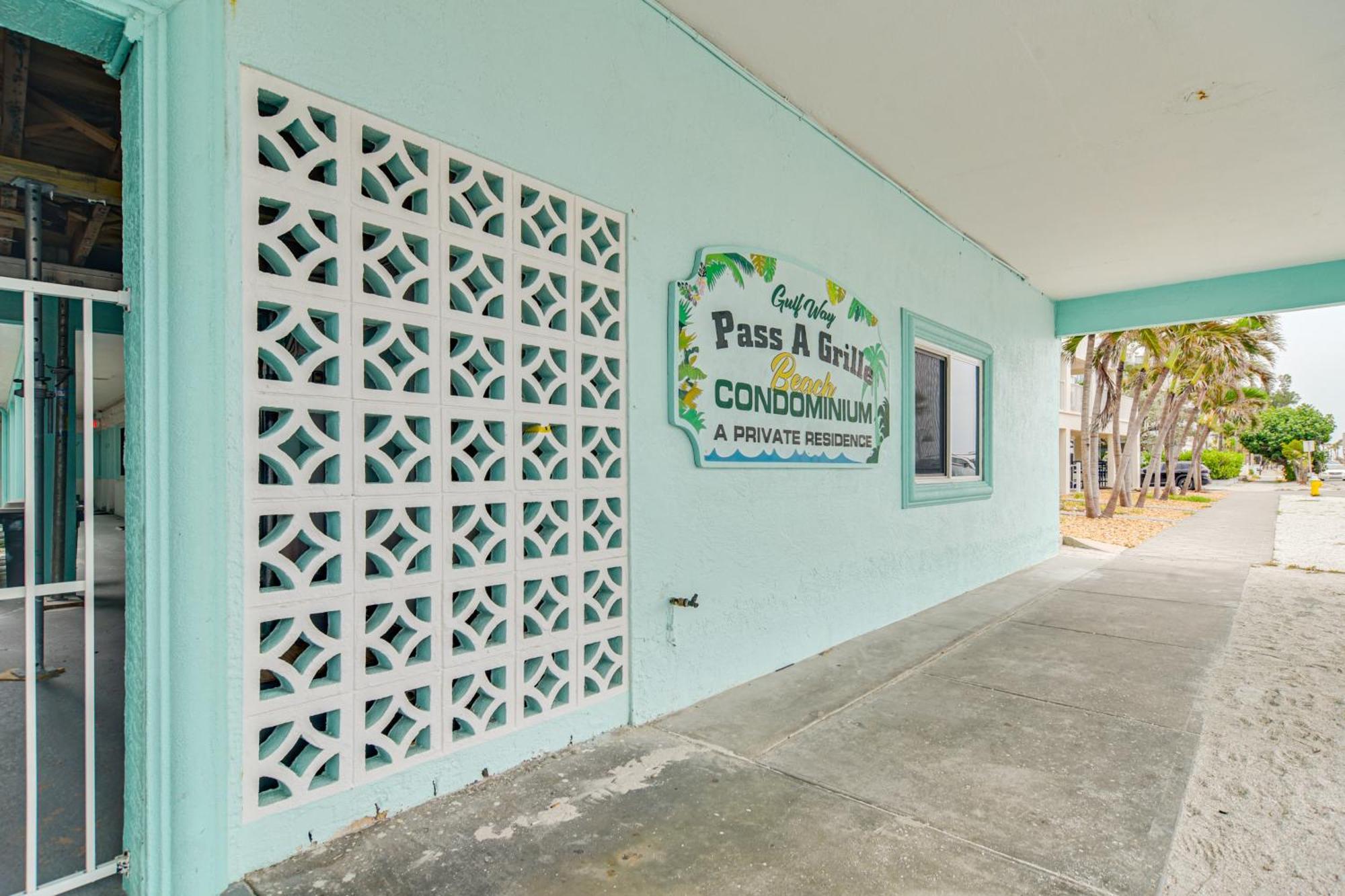 Tropical Pass-a-grille Gem With Direct Access! * St. Pete Beach