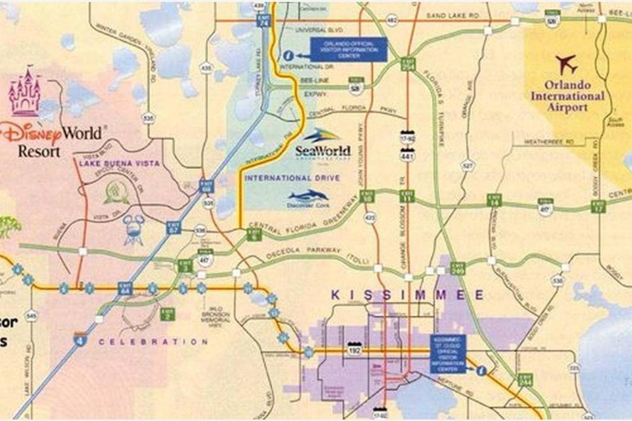 Apartment 3 Bedroom Style Condo, 3 Miles To Disney! *