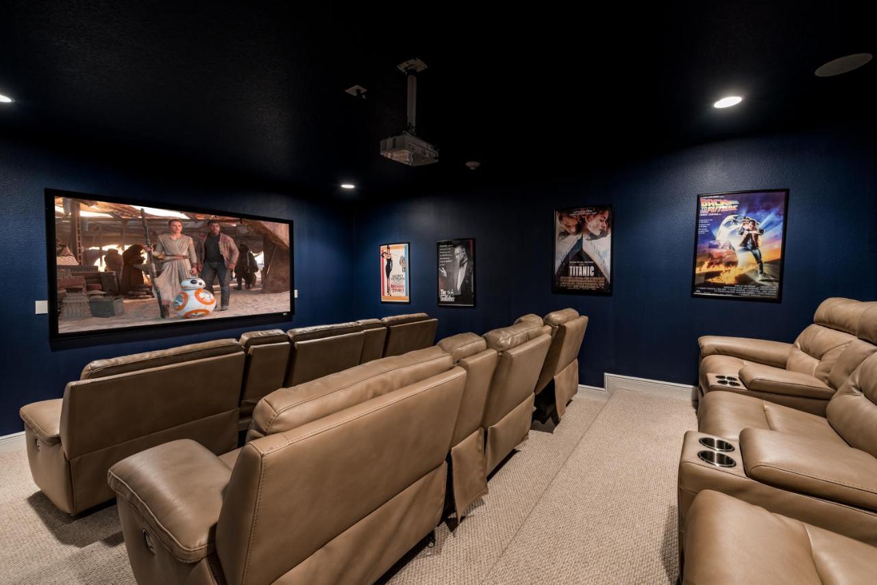 Spacious By Rentyl Near With Private Pool, Movie Room, Air Hockey Table & Amenities - 530b Villa Orlando