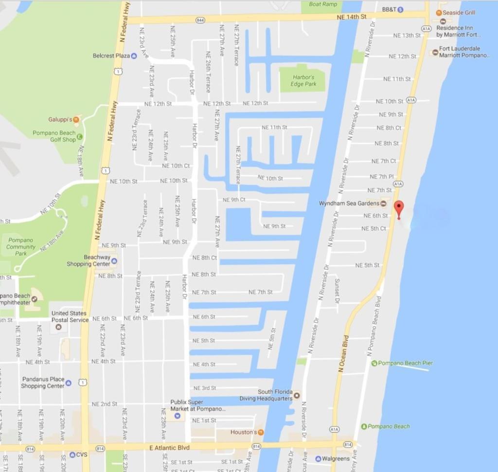 Blue Ocean Villa Four-Bedroom Condo * Pompano Beach