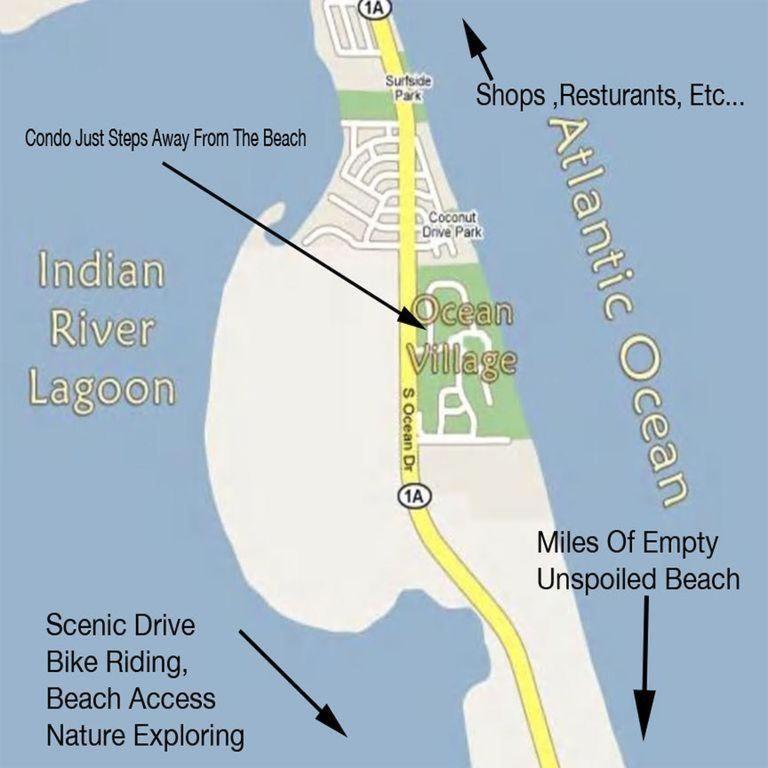 Getaway - Ocean Beach, Tennis, Golf, Pool With Tiki Bar * Fort Pierce