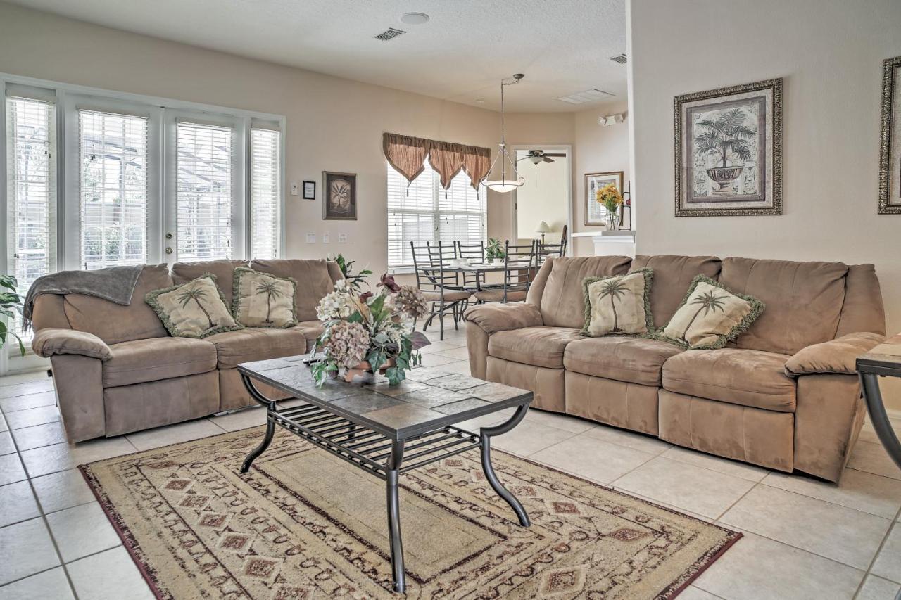 Villa Kissimmee Getaway With Lanai, 4 Mi To World!