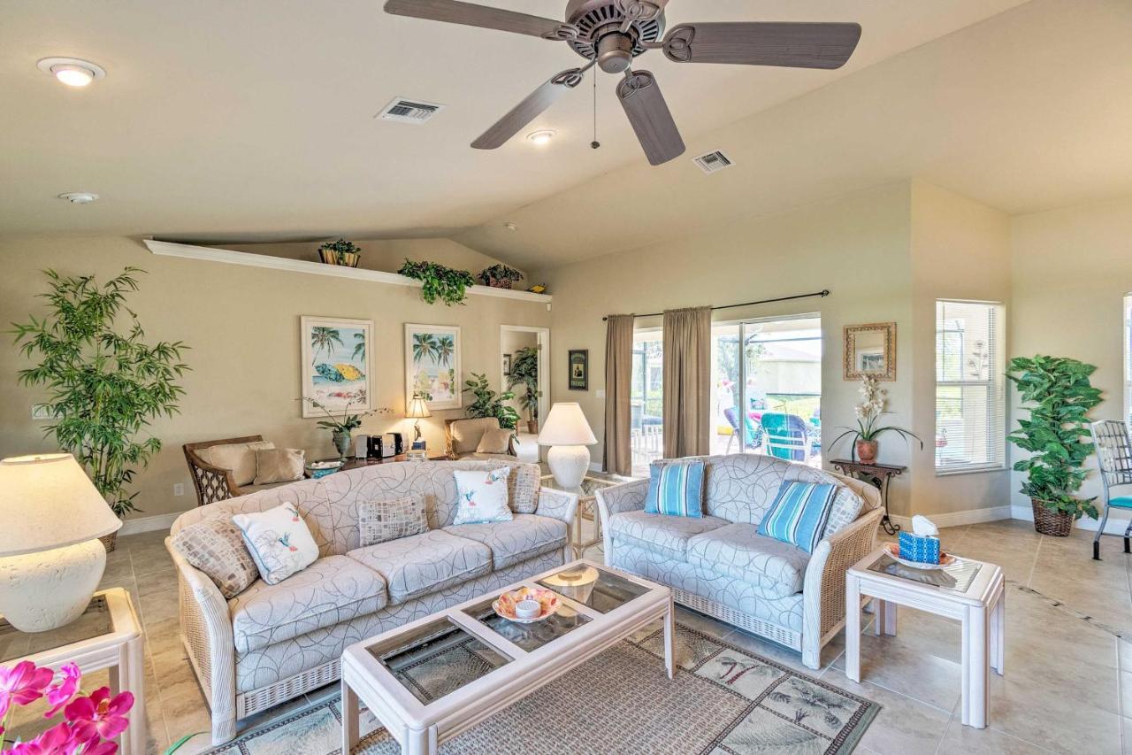 Ideally Located Abode With Heated Pool! * Cape Coral