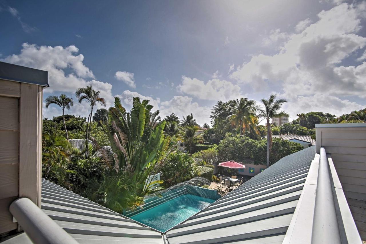 Large Pompano With Pool Walk To Private *