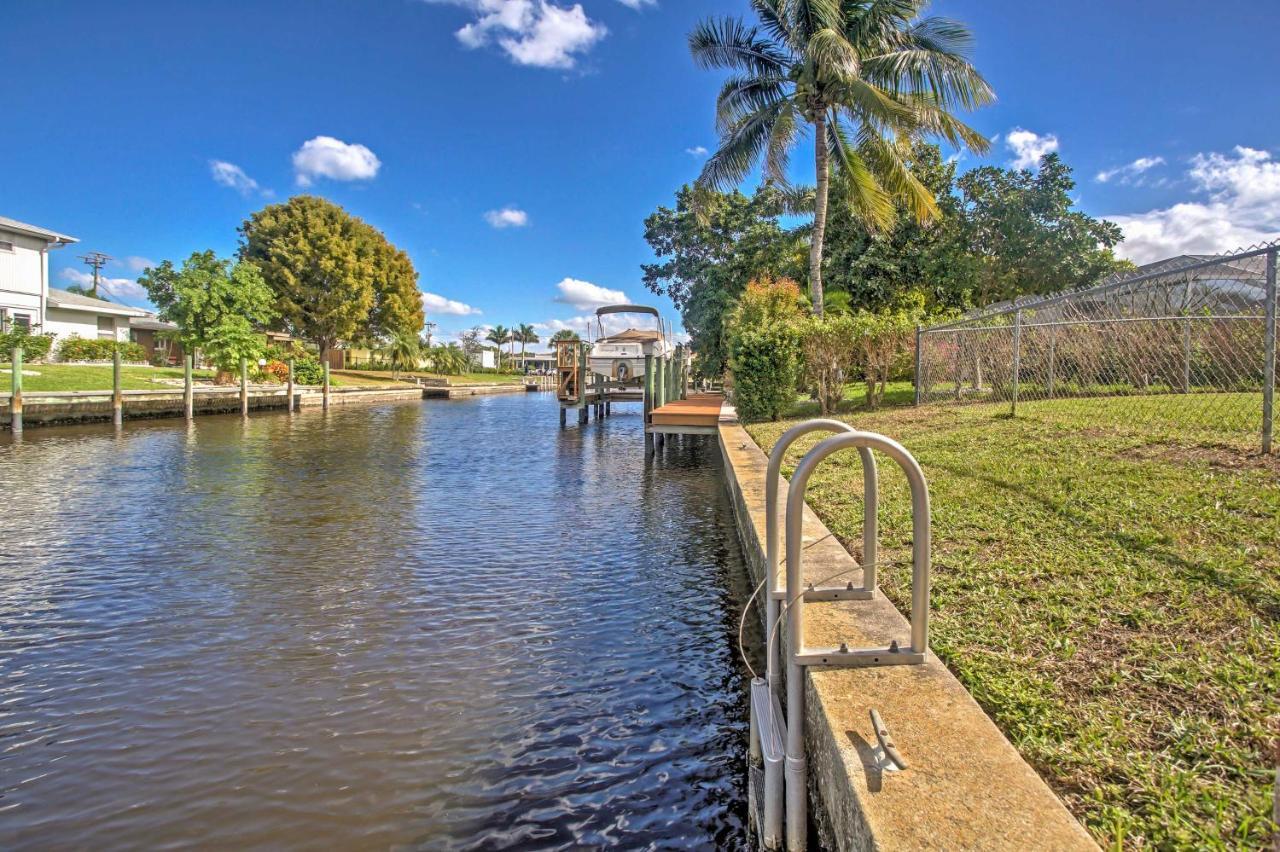 Tropical With Private Dock On Canal! * Cape Coral