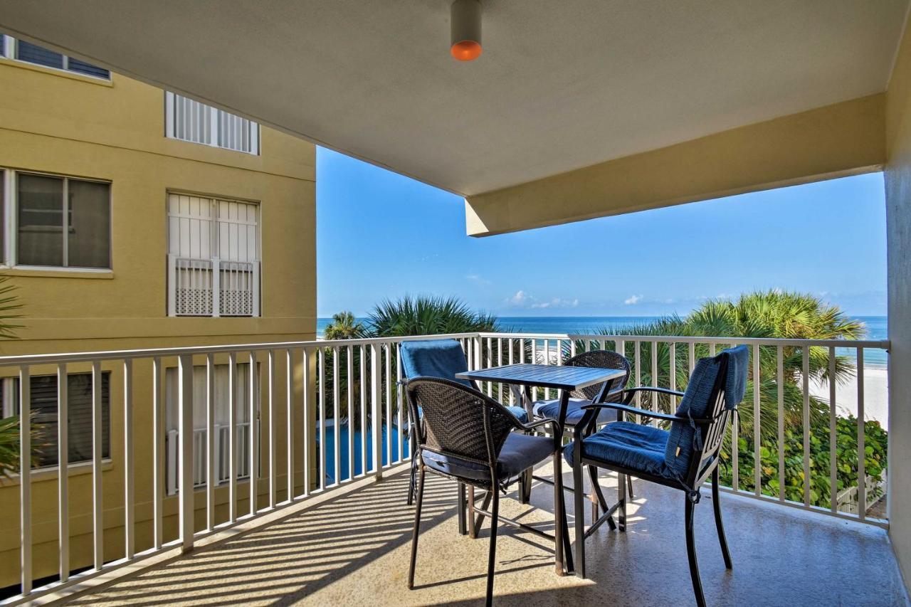 Apartment Indian Shores With 2 Balconies And Pool Access! *