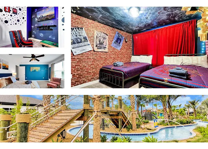 Storey Lake Escape W/ Pool, Games & Water Park