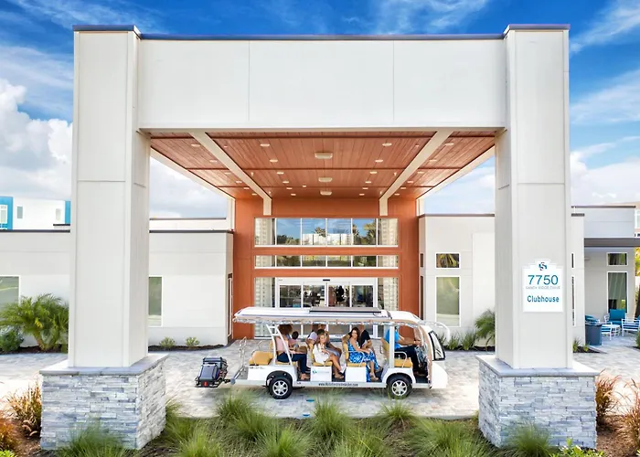 Spacious Modern Condo With Pool Table, Rooftop Terrace And Large Loft Reunion Resort Water Park Access Near Disney At Spectrum Resort Orlando By Rentyl B34-246