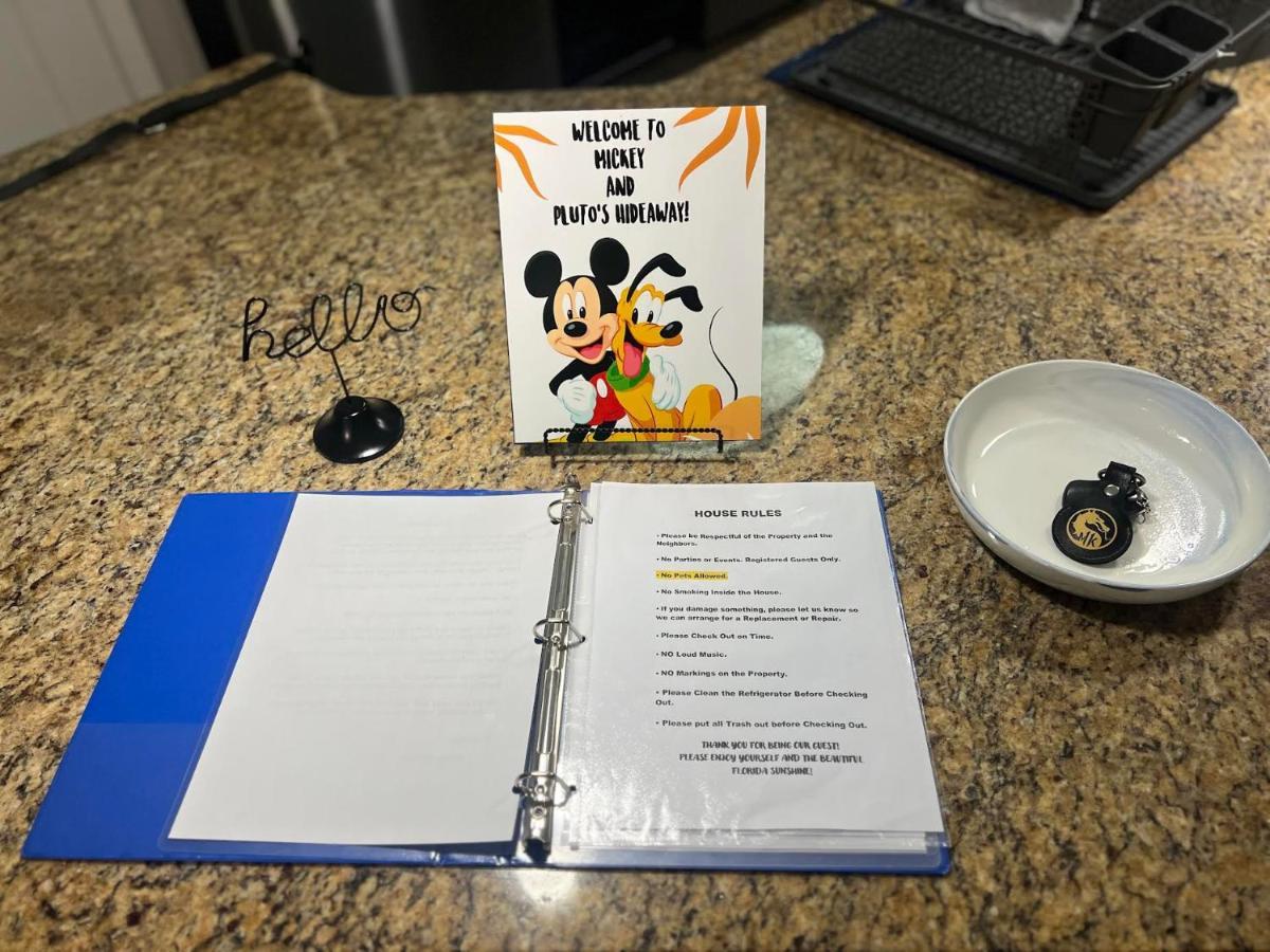 Mickey & Pluto's Hideaway Close To Parks * Orlando