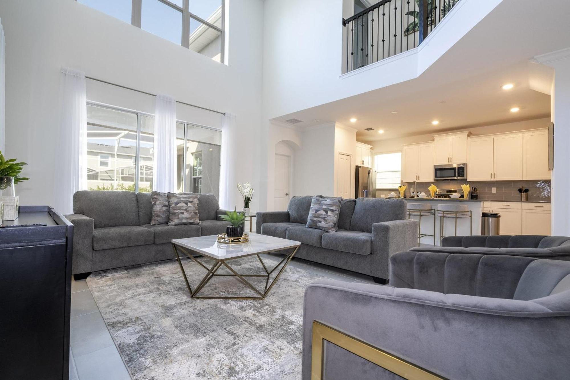 Stunning 5bd Private Pool & Waterpark @ Champions Gate 8913 Kissimmee