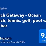 Beach Getaway - Ocean Beach, Tennis, Golf, Pool With Tiki Bar
