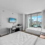 Water View Building With Pool - 5-Min Walk To The Beach - Cozy Studios