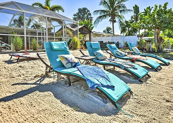 Waterfront Bradenton Home Heated Pool And Fire Pit