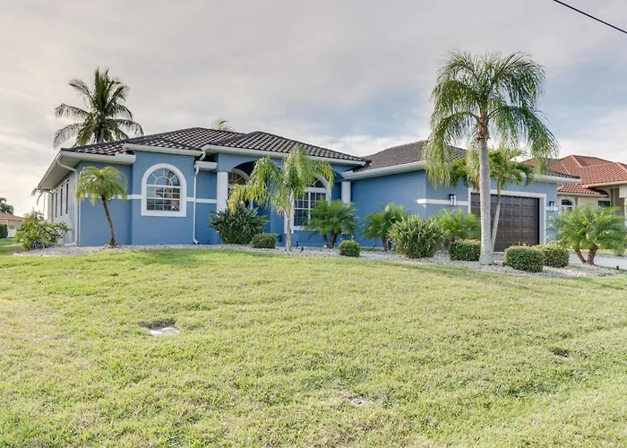 Punta Gorda Home With Private Pool Steps To Canal!