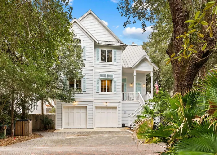 Serenity Now - Private Pool,5 Bikes,Gulf Views, Steps To The Beach And Seaside!
