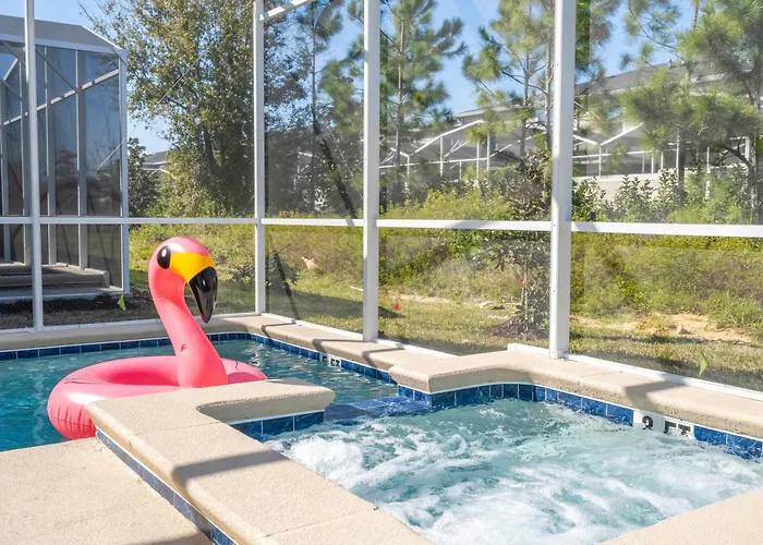 Stunning 5Bd Private Pool & Waterpark @ Champions Gate 8913