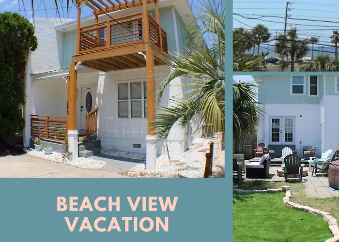 Oceanview Oasis - Relax With Hot Tub, Breakfast, Fire Pit & Putting Green!