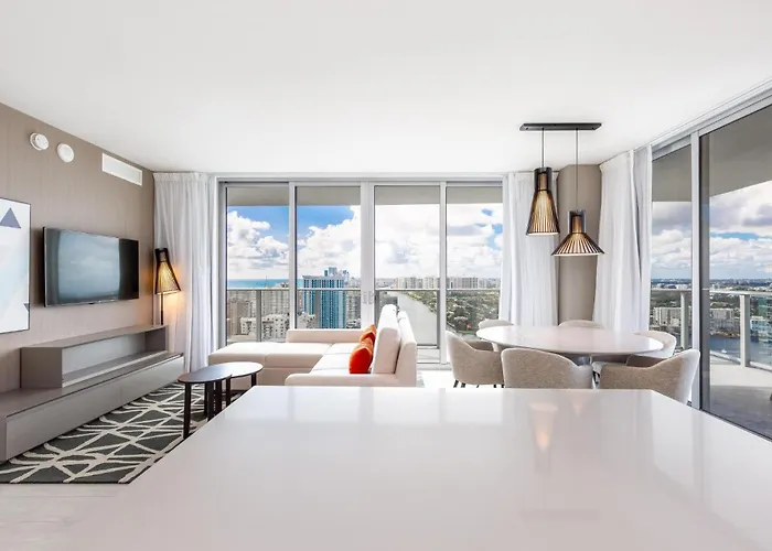 Modern 3 Bedroom At Hollywood Beach Resort 28Th Floor
