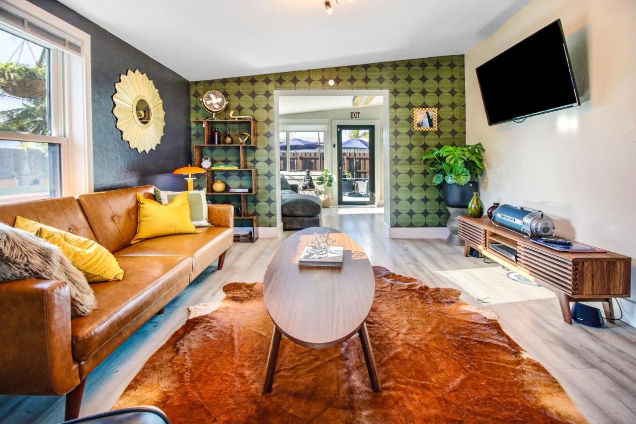 Villa Private Heated Pool Oasis Pet-friendly Retreat Short Or Long Sleeps 2-8 Ppl Pompano Beach