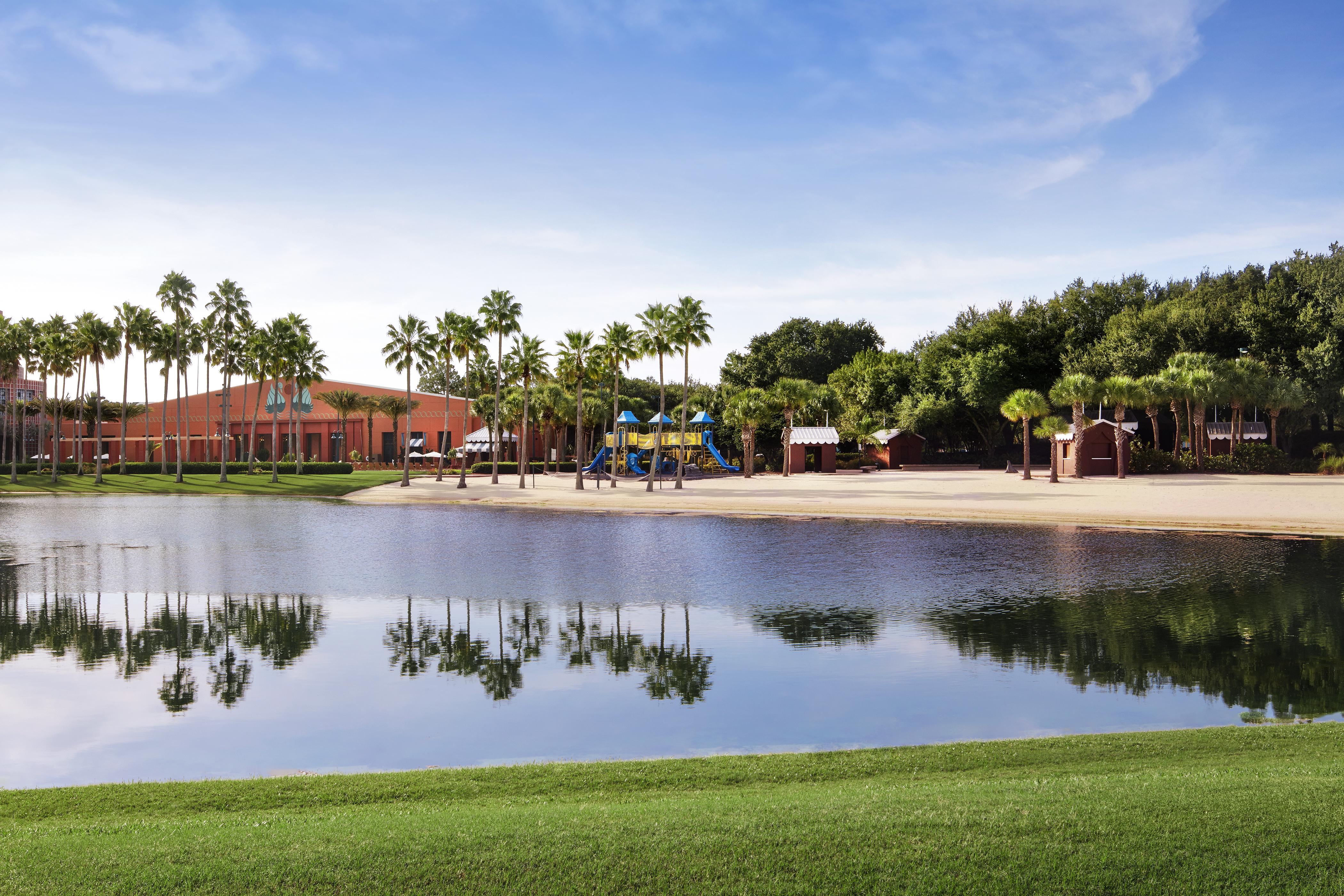 Walt World Swan Lake Buena Vista