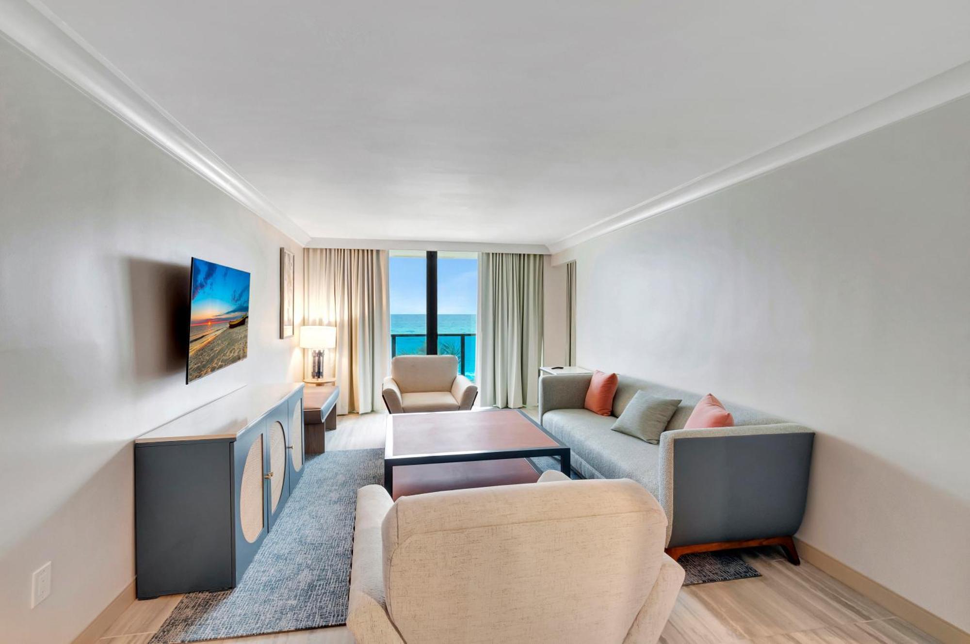 Tideline Palm Ocean And