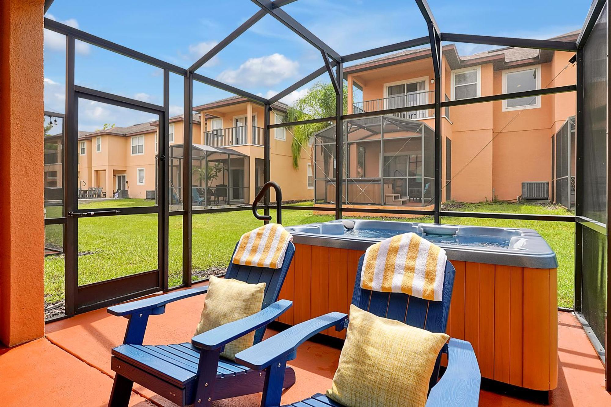 Regal Oaks Resort Vacation Townhomes By Idiliq - Free Private Hot Tub! Hotel Kissimmee