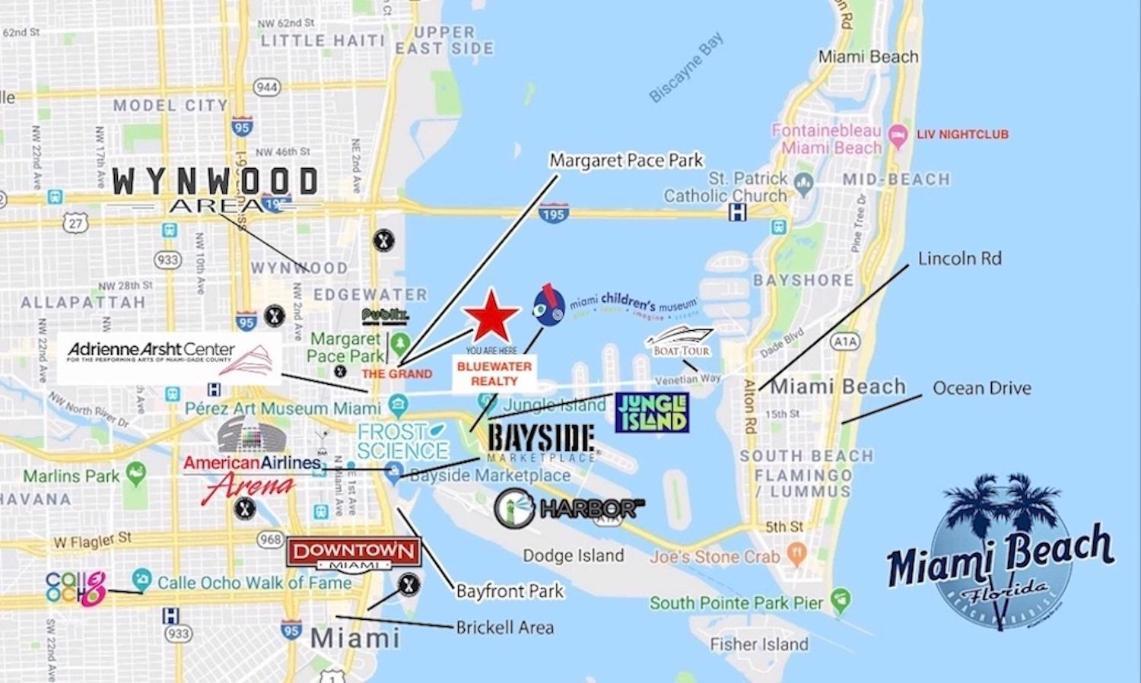 Of Dreams! Renovated With Water & Park Views Apartment Miami
