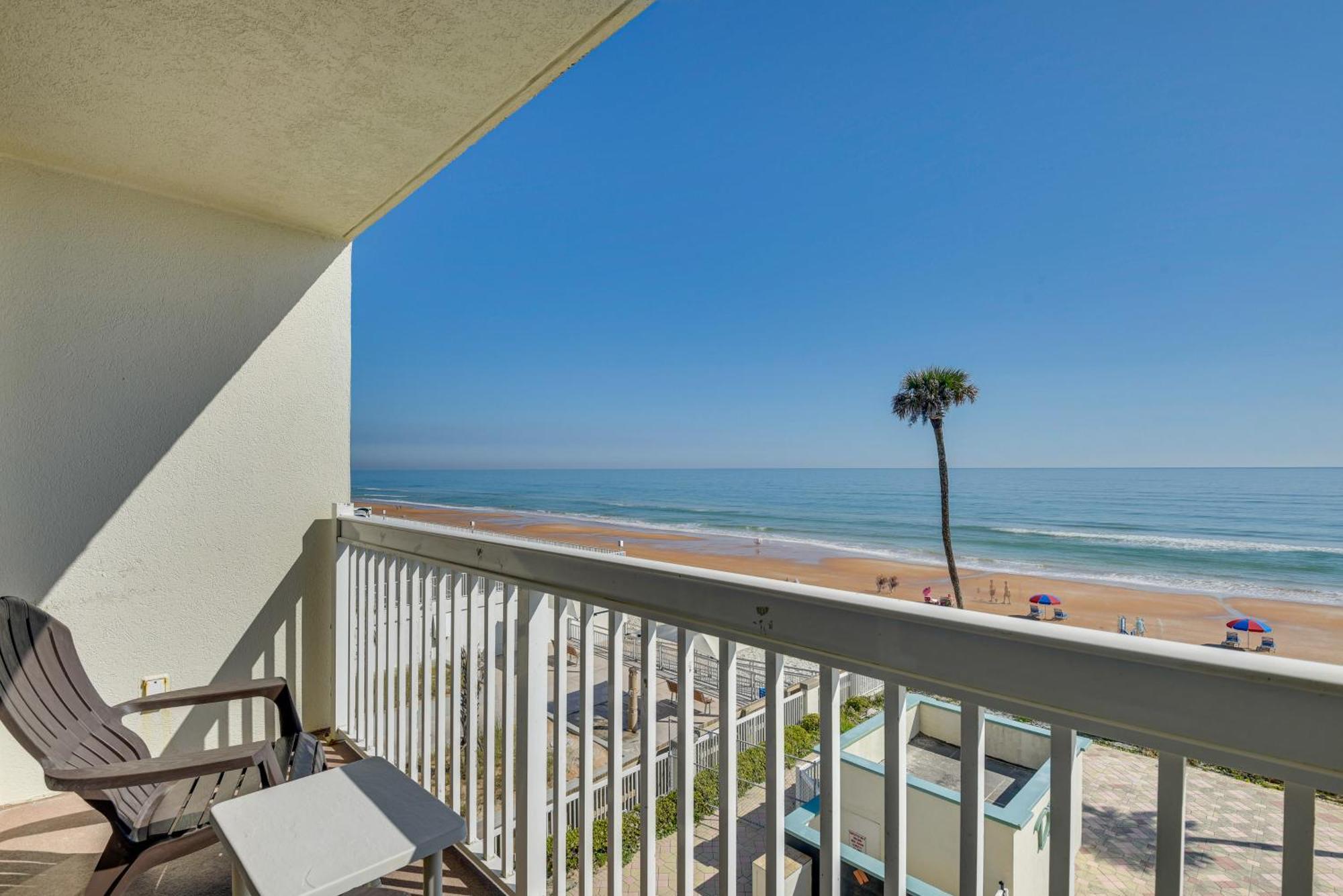 Apartment Beachfront Daytona Vacation With Balcony Daytona Beach