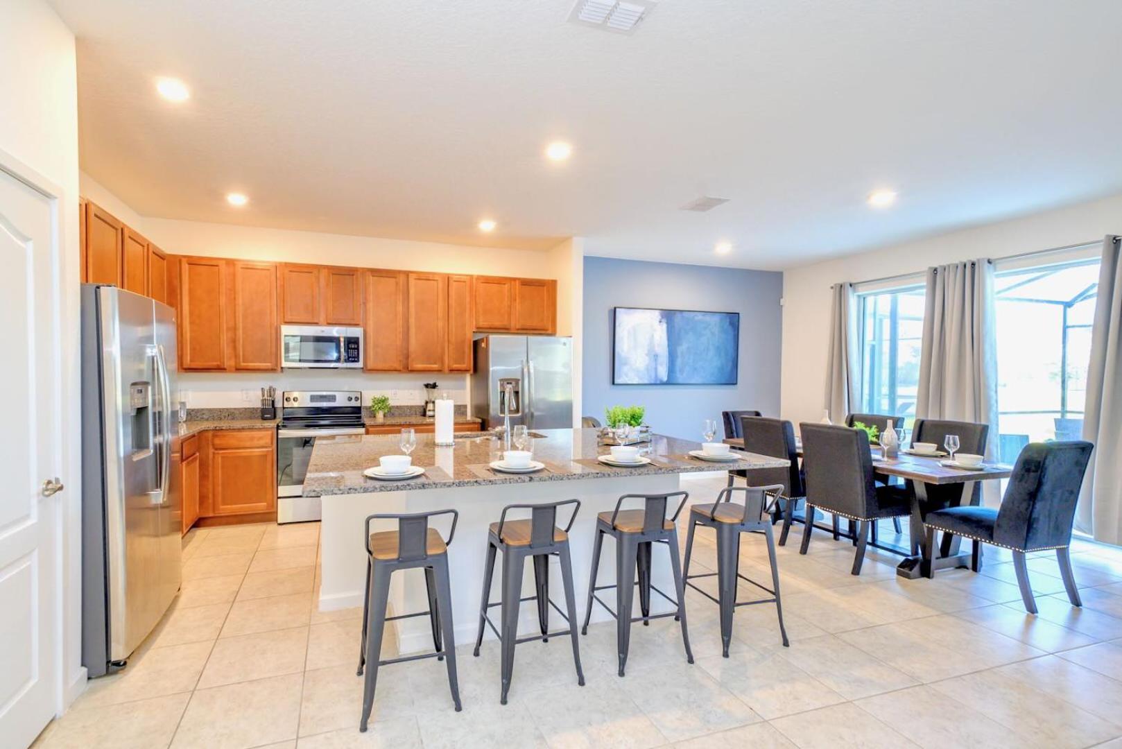 Holiday home 8br Family W Pool & Games Room- Near Disney *