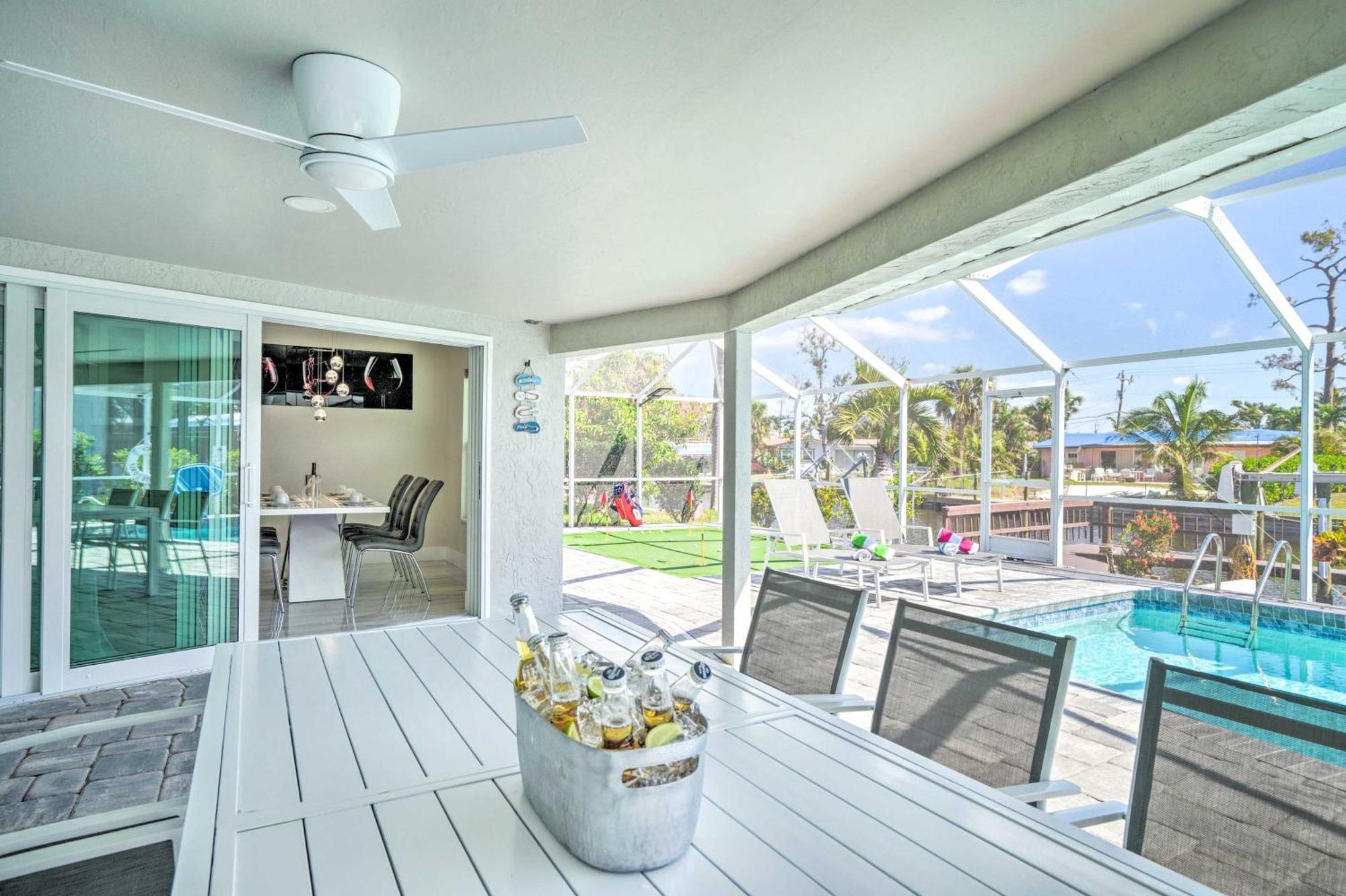 Canal-front Oasis With Pool And Dock! *