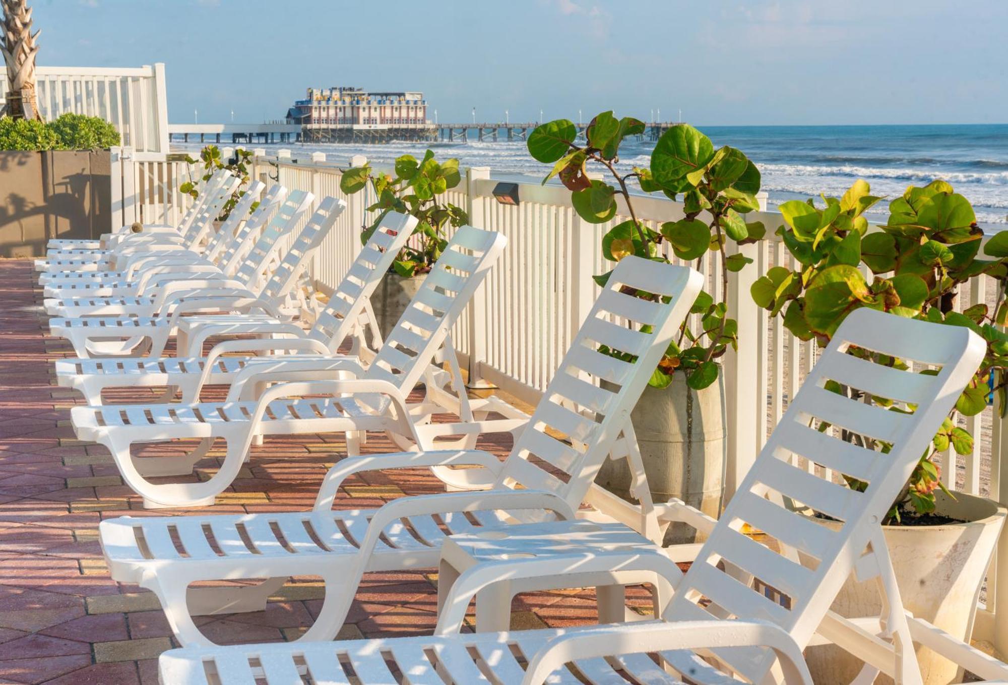 Boardwalk And Hotel Daytona Beach