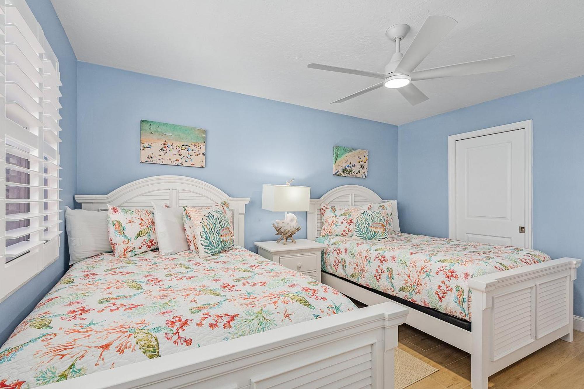 Estero Island 2br: Ocean Views, Pool & Bbq Area * Fort Myers Beach