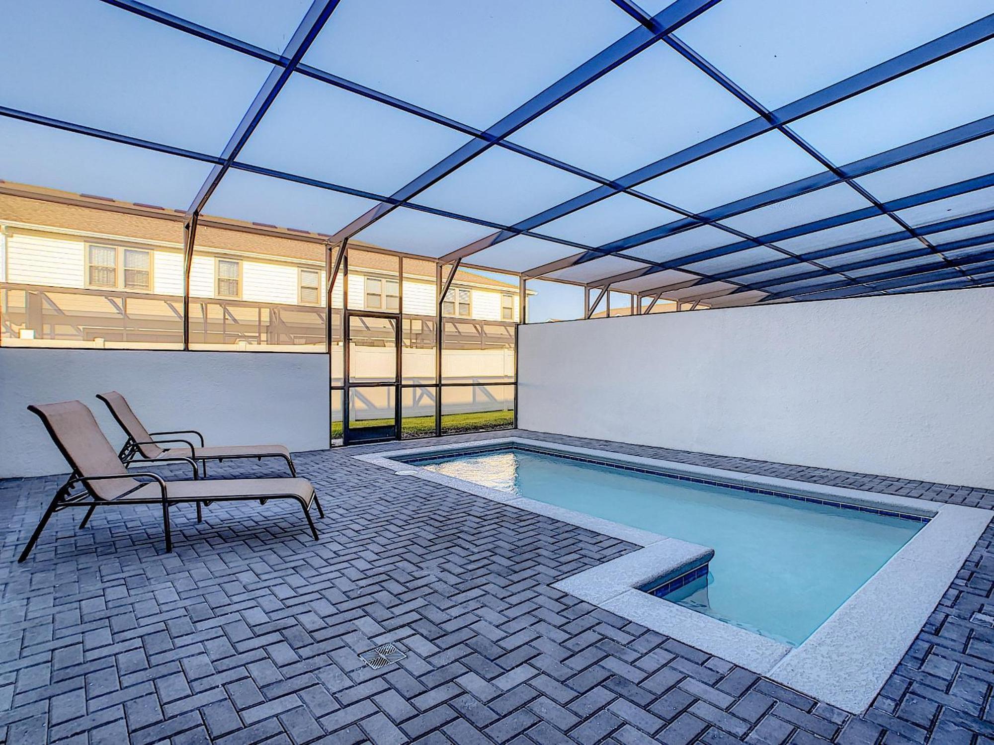 New Lovely Townhouse 5 Beds Private Pool Cub Free * Kissimmee