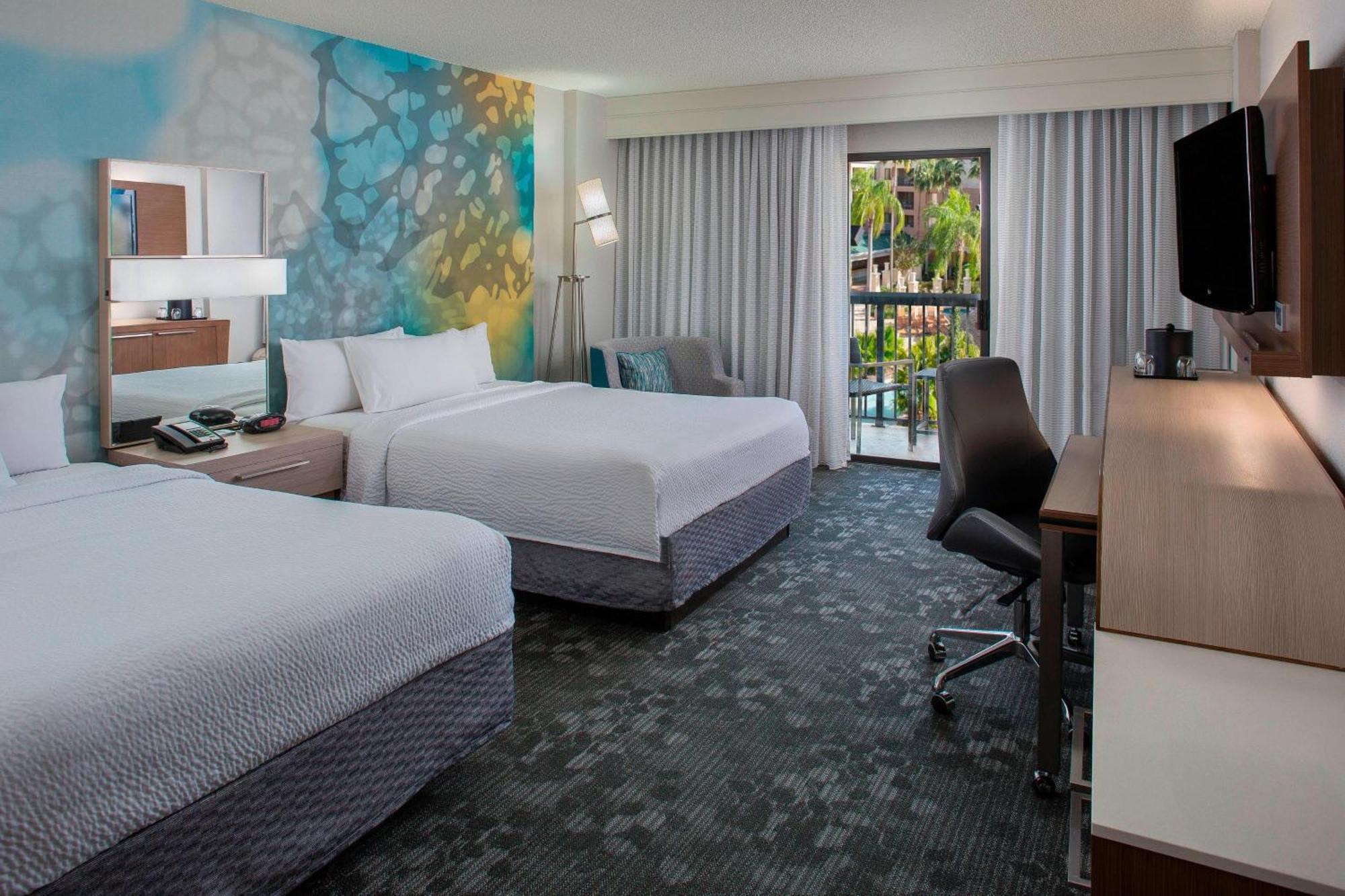 Hotel Courtyard By Marriott Orlando Buena Vista In The Marriott Village 3*